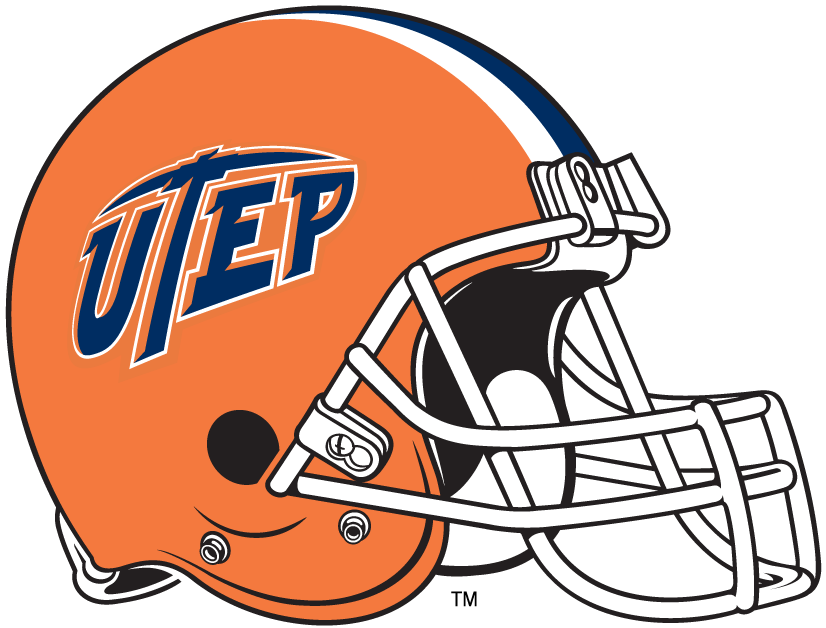 UTEP Miners 1999-Pres Helmet Logo diy DTF decal sticker